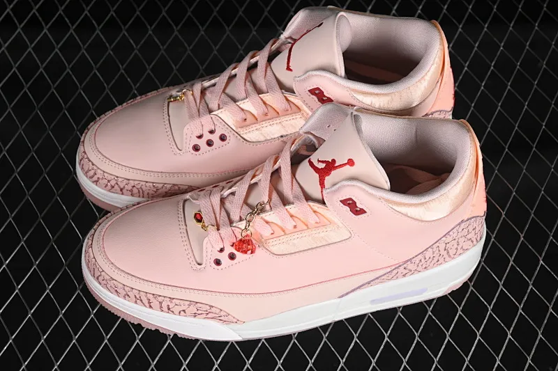 All categories Air Jordan Jordan series basketball shoes Air Jordan 3 Air Jordan 3 "Valentine's Day" AJ3 Joe 3 Valentine's Day Limited HJ0178-600